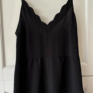 Lush Black Romper